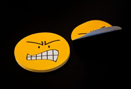 Wütender Smiley